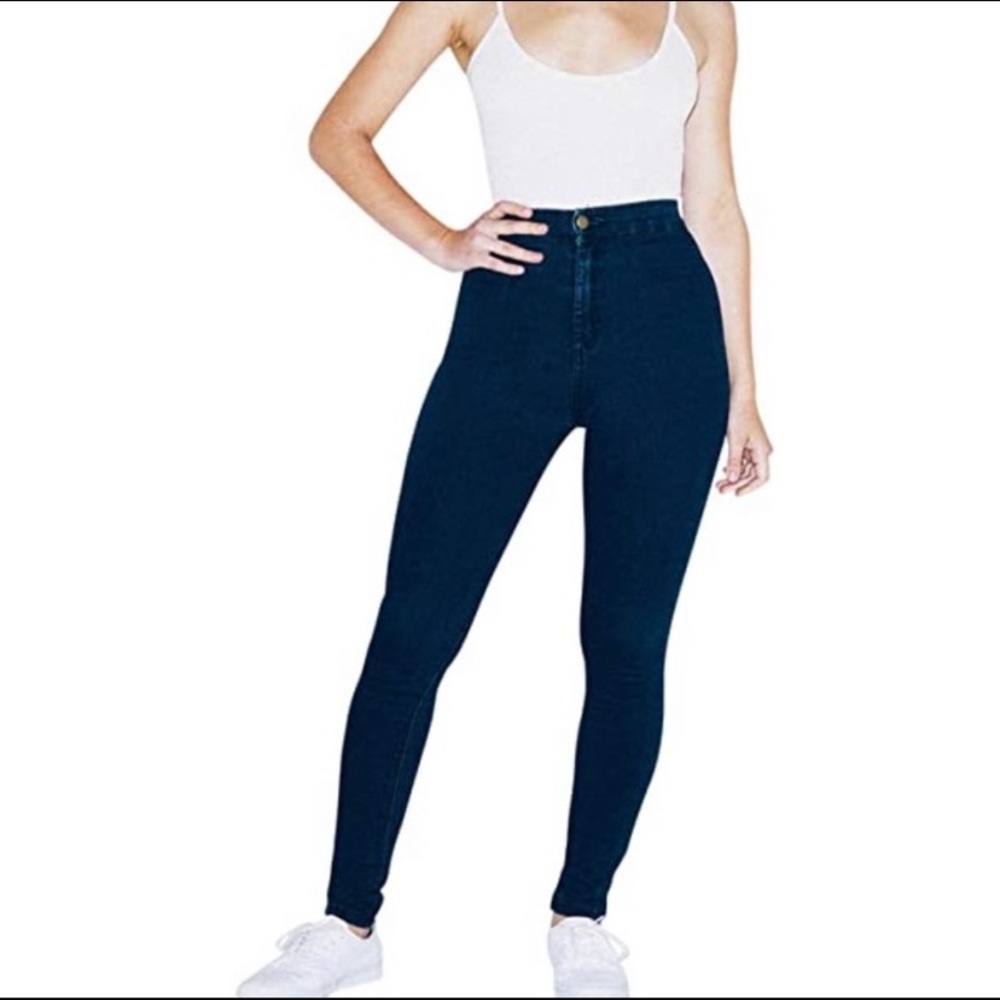 NWT American Apparel “Easy Jean” Dark Blue Denim